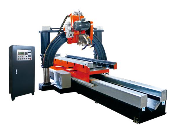 Máquina automática 450mm 1400mm de Roman Pillar Slot Column Cutting