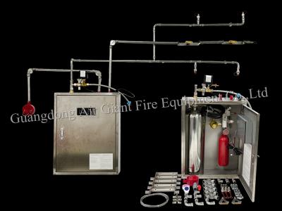 Sistema de Supresión de Incendios Químicos Húmedos para Cocinas con Fuegos de Aceite Comestible