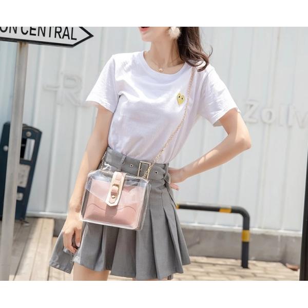 Сумка студня PVC ясности лета прозрачная