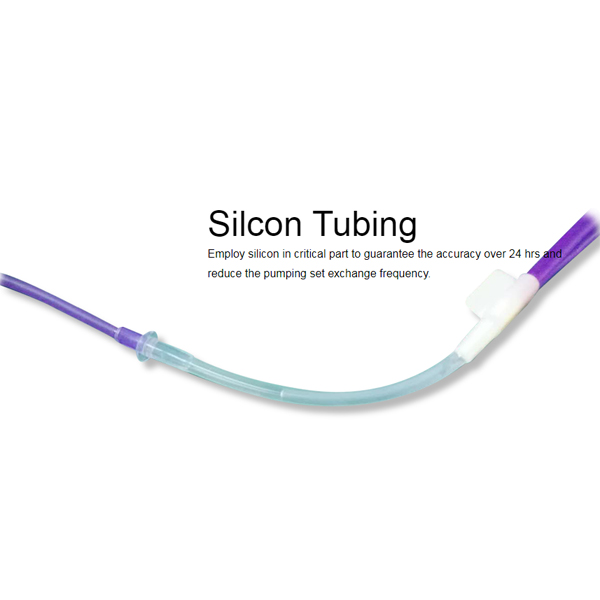 Двойной питаясь насос вливания шприца для больницы