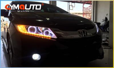 Universal Car LED DRL Waterproof 12V - 24V Automotive Daytime Running Lights