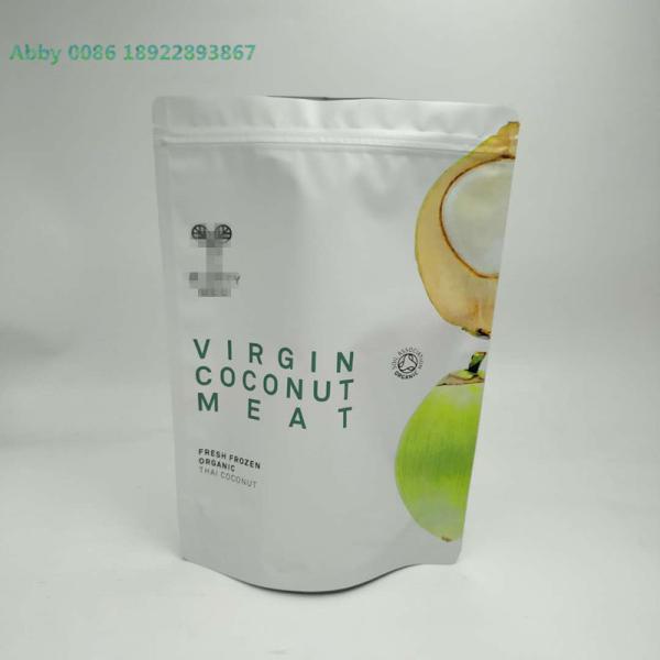 Молния изготовленного на заказ уплотнения собственной личности пластиковая кладет алюминиевую фольгу в мешки для порошка протеина питания