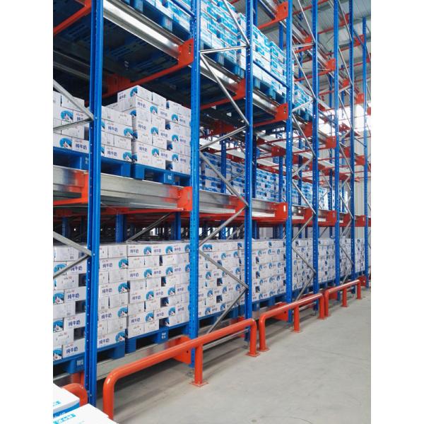 High density pallet shuttle storage system SS400/Q235B steel