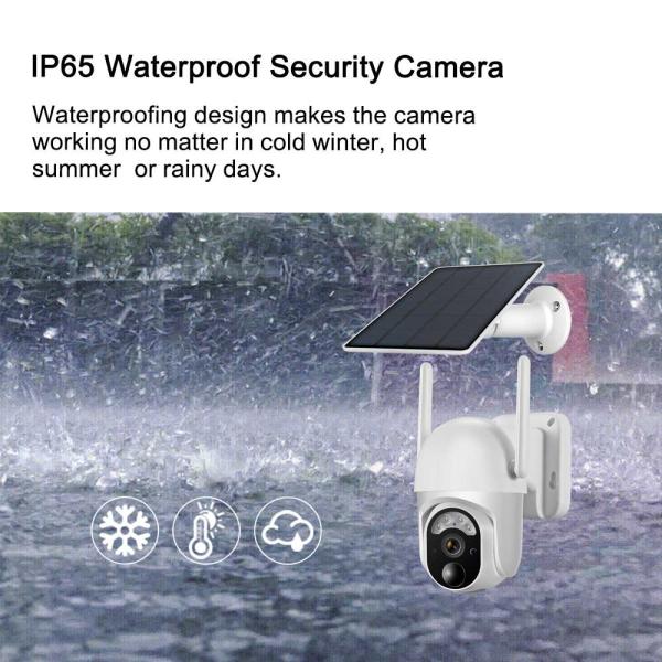 7800mAh Battery Solar CCTV Camera 3MP WiFi Wireless Outdoor Solar Spotlight Camera