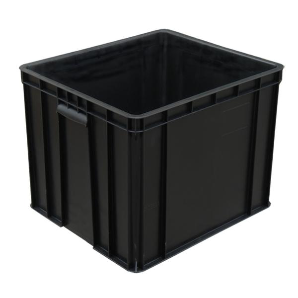 Electronic ESD Safe Plastic Boxes SMT Rack Black PCB Packaging Boxes