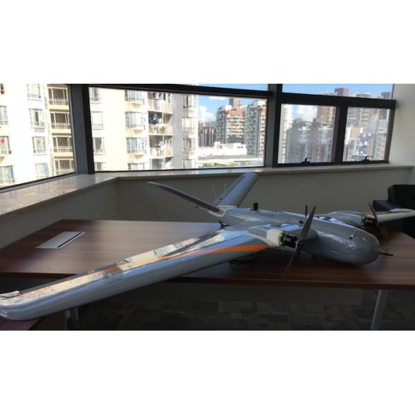 RTK Detachable Twin Motor Fixed-Wing drone 1880MM Wingspan and 240Mins Duration for Mapping and Surveillance