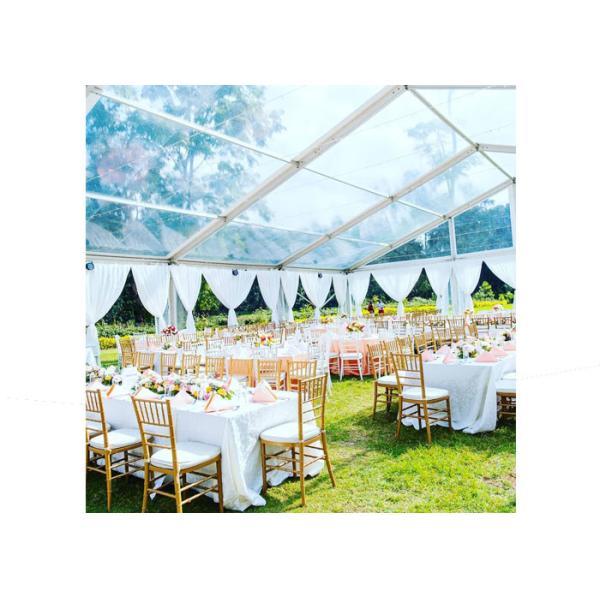 Aluminum Expandable 15x35m Clear Outdoor Tent for wedding