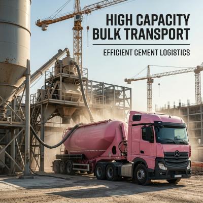 Iron Powder Bulk Cement Truck / Dry Bulk Truck / Cement Delivery Truck