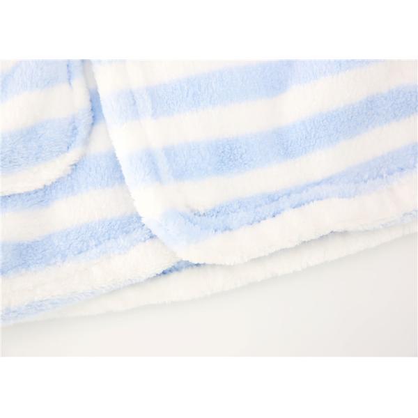 Coral Fleece Personalised Baby Bath Robes 3-24M Rich Color AZO FREE OEM/ODM