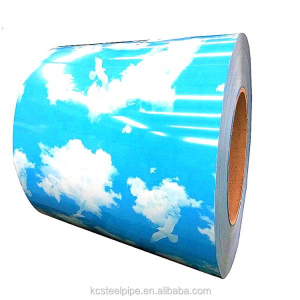 Zin Coated Prepainted Galvanized Steel Coils PPGI PPGL DX51D 1500mm