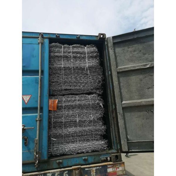 2*1*0.5m Durability Customization Gabion Cage Wall For Slope Protection & Mine Restoration