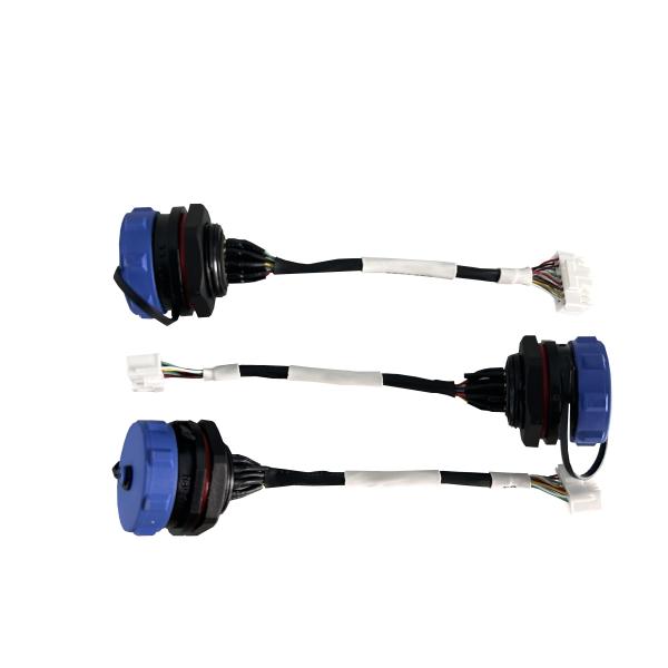 Изоляция 14 Ядро авиации Стыковочный педаль переключатель питания UL10064 28AWG 300V