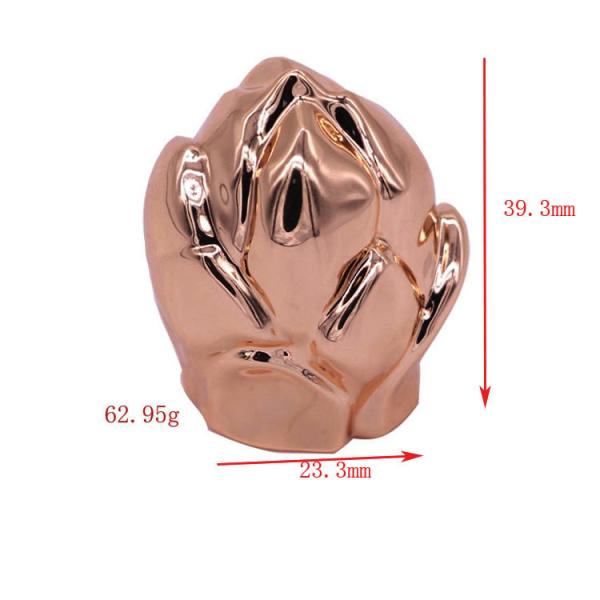 Design Luxury Peacock Metal Perfume Cap For Neck Of EAF15 Perfume Glass