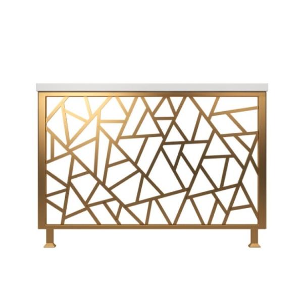 Attic Partition Modern Metal Stair Railing Bar Bracket Handrail Design