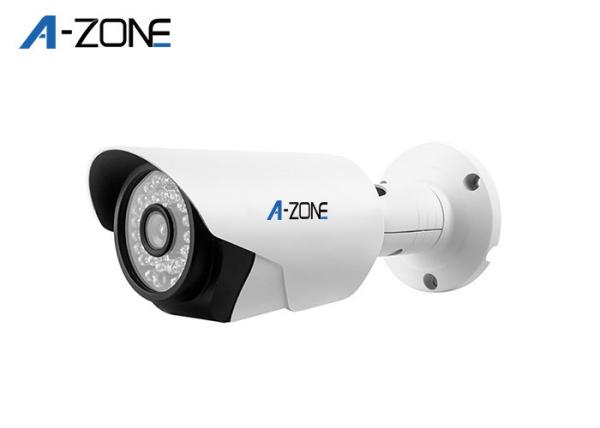Night Vision Security Camera 5MP , Commercial Ip Cctv Bullet Camera  White Case