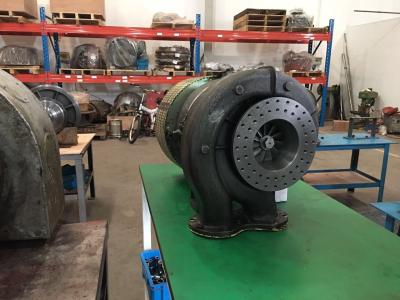 Steel Strcuture Marine Diesel Engine Turbocharger High Pressure Ratio Compact Size