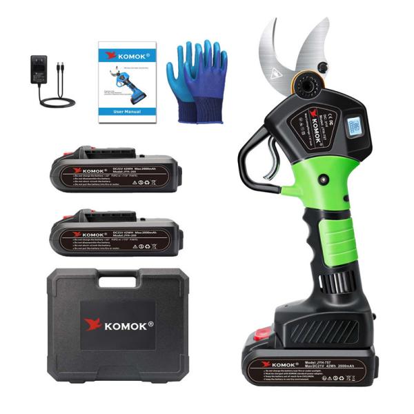 ножницы подрезки 40мм Комок, секаторы на батарейках 2Ах 2000мАх