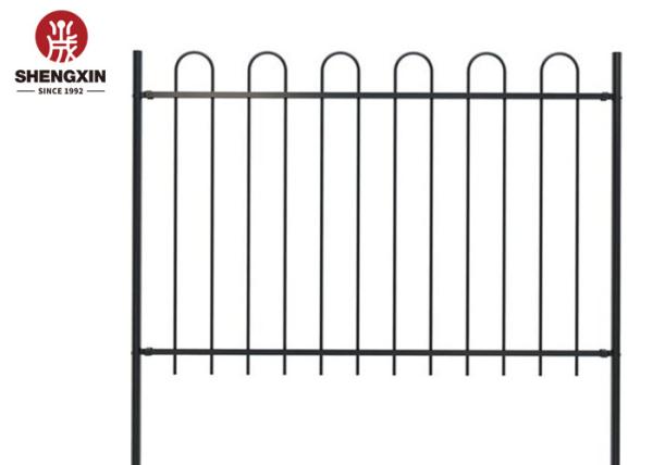 Hot Dipped Galvanized Steel Palisade Fence Tower Top And Angle Top
