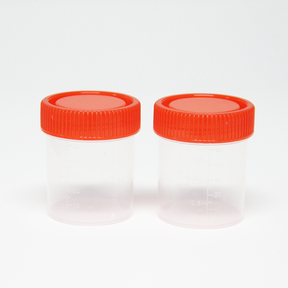 Wholesale Price 40ml Size Transparent Cup Sputum Collection Container