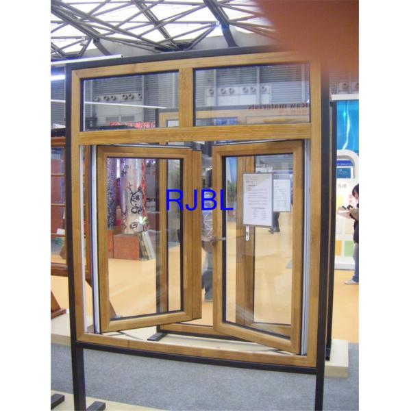 Энергосберегающее деревянное одетое алюминиевое окно Windows легкое для установки с термальным перерывом для рынка Юго-Восточной Азии