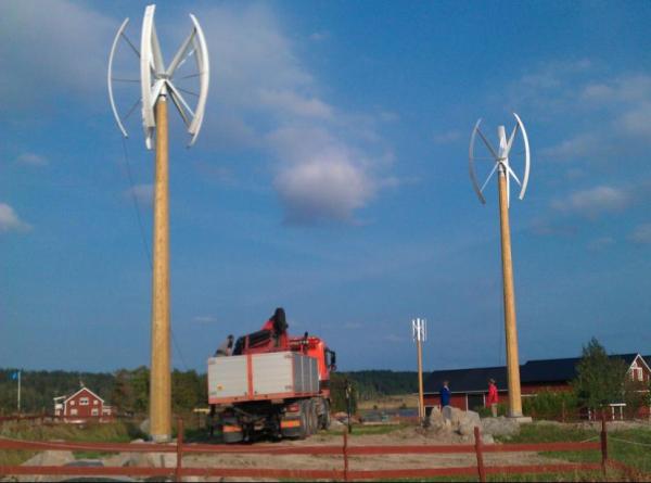 Wind Turbine for Rooftop 3kW H Type Vertical Axis Wind Turbine Blade - Low Wind Speed VAWT Blades