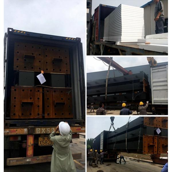 H Section Frame Large Span Prefab Steel Warehouse Building
