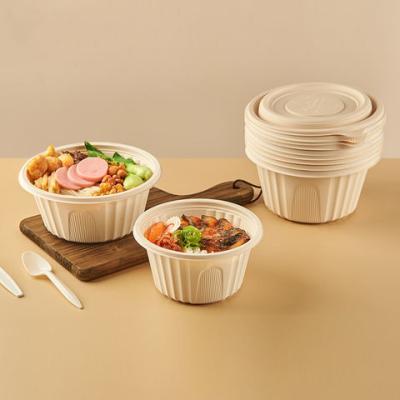 Customized Bio Degradable Food Packaging Cornstarch For Catering