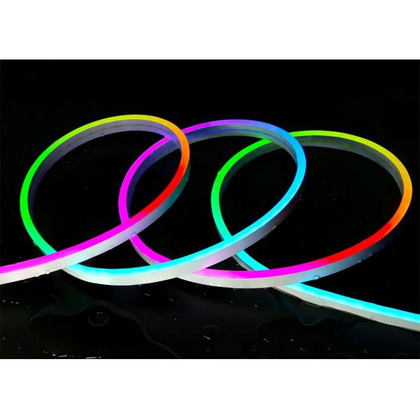 Smart Neon LED Rope Light Kit DC5V RGB Neon 1M 2M 5M IP67 DIY Neon Light Strip Bluetooth TUYA WIFI App Música