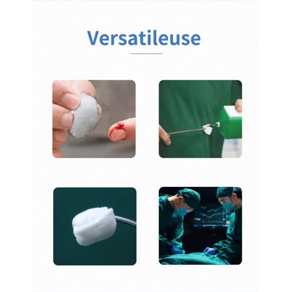 Gauze Swabs Gauze Balls Sterilization 40s 15X17 Diameter 4 cm