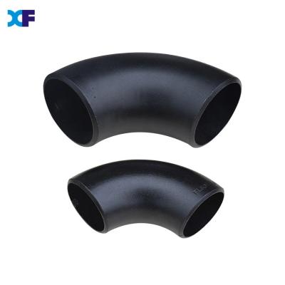 Black Silver Pipe Fitting SGP JIS B2311 With JIS G3454 STPG370 WP304L Materials