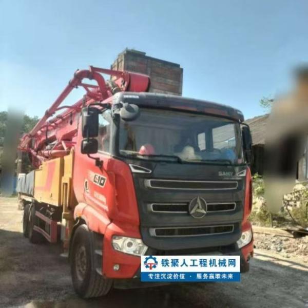 Used Concrete Pump Truck 2021 SANY 51m 51 meters boom pump truck