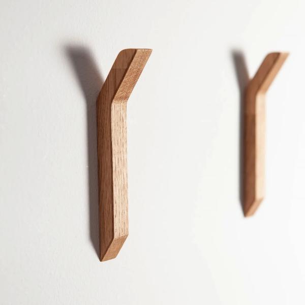 Custom Wooden Coat Hook Wall Mount for Home Decor