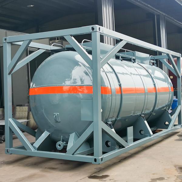 20ft 40ft Palm Oil Tanker Container Internal Dimensions 6058mm*2438mm*2591mm