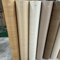 Folha de PVC autoaderente de textura de madeira com fundo adesivo e característica impermeável
