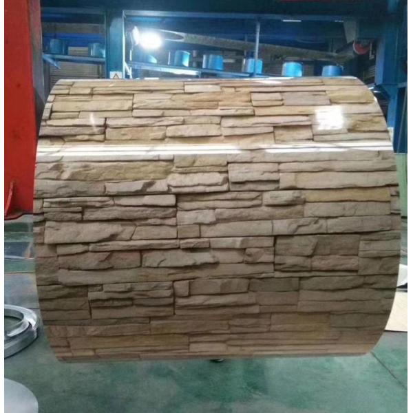 PPGI Prepainted Galvanized Steel Coils 1000 -1500mm Wood Pattern