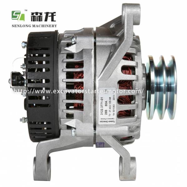 Excavator Alternator 24V 80A 3122.3771-01 3122.3771-01T 3122.3771110