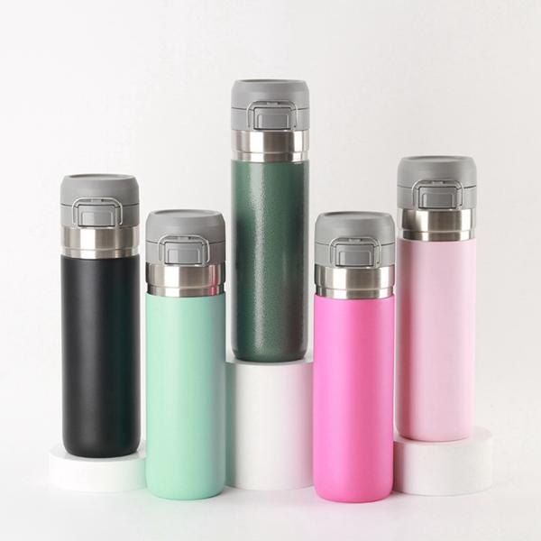 520ml Customized Water Bottle Hot Cold Insulated Stainless Steel CLASSIC Design Style