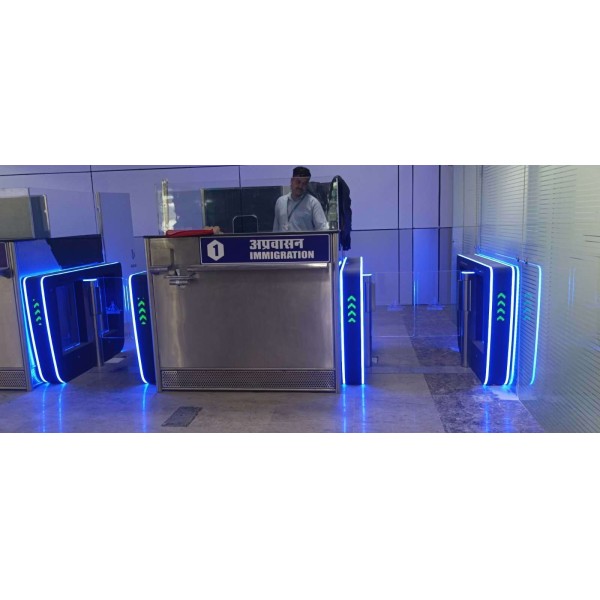 High-Security OEM/ODM Customized Speed Turnstile Gates for Commercial Office Access Control