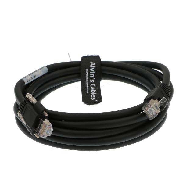 Cable GigE Cat6 S STP Screw Lock Horizontal RJ45 DrC for Basler Cameras 3 5 10m