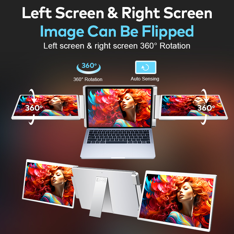 Giant 1920x1200 FHD Computer Monitor Extension IPS Panel LCD Monitors