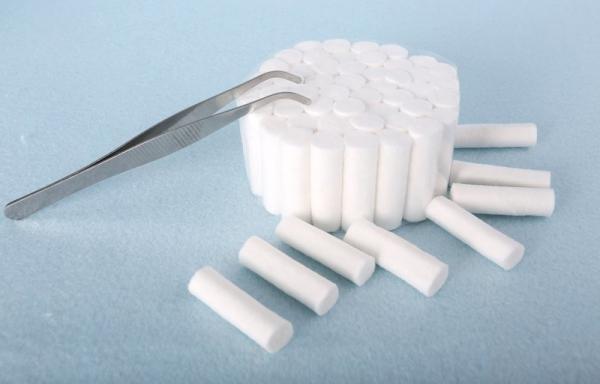 Dental Equipments White Disposable Dental Consumables Material Dental Cotton Roll