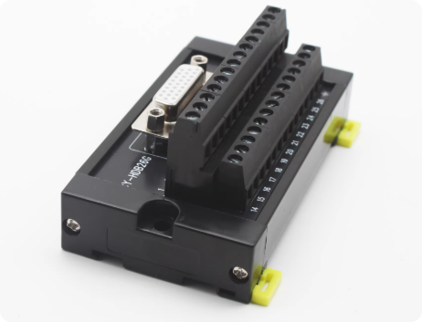 Delta B3 Inovance Servo Motor Connector with HDB26 Terminal Board and 3-row 26-pin Wiring for Industrial Automation