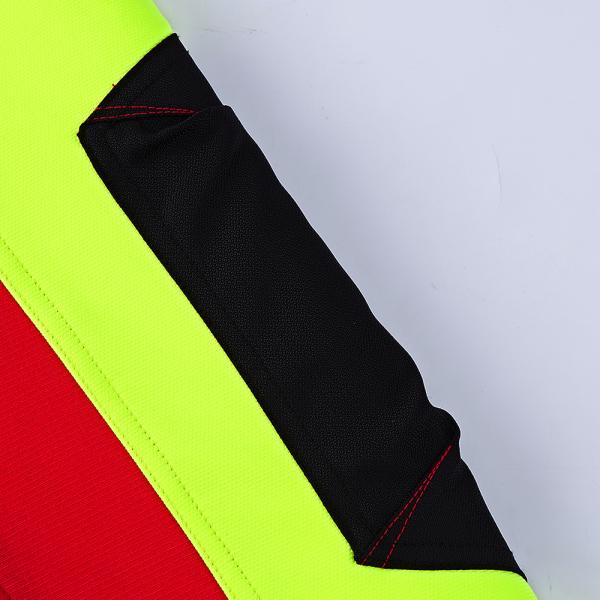 Multi защитная одежда Breathable, куртка цепной пилы ткани нейлона слоя цепной пилы, отрезала парней цепной пилы защиты