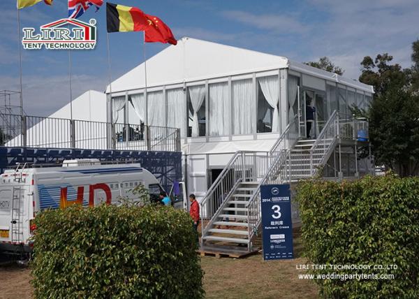 Wedding Party 2 Story Tent , 20 X 40 Party Tent Water Resistance