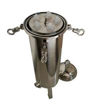 En acier inoxydable 304 20 pouces bougie cartouche de piscine hydraulique sac unique Filtre à eau sac cartouche