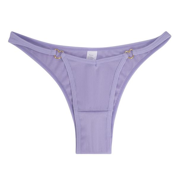 Sexy G String Ropa interior para damas Ajustable Cintura baja Sin costuras Breve Hipster Bragas Anillo en forma de corazón Tanga