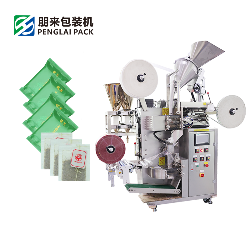 2026 Automatic Inner and Outer Tea Bag Packing Machine Earl Grey Chai Tea Green Oolong White Herbal Packing Machine