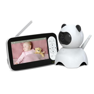 5 Inch Two-Way Audio Baby Monitor with Night Vision and 360° Pan-Tilt
