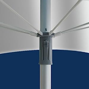 Portable Beach Umbrella With Sand Anchor, Tilt Pole, Carry Bag, Air Vent, Heavy Duty Wind Portable