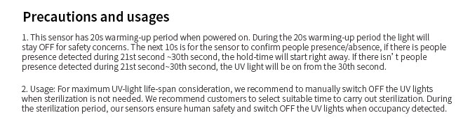 HNS201UV UV лампа DIP детектор движения переключатель 400W 120-277VAC 6m